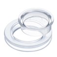 thumbnail image 1 of Advancent Anillo de orificio de paraguas Cubierta de tapa de paraguas transparente de silicona de alta elasticidad Anillo de orificio de paraguas Jardín y Patio Advancent HA013308-00, 1 of 6