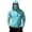 Sky Blue, variant on Men's Abstract Print Hooded Fishing Shirt with Face Mask - Long Sleeve UPF 50 Quick-Dry Sun Protection Pullover with Zipper Pocket, Drop-Shoulder Outdoor Top for Hiking & Sports Blue L