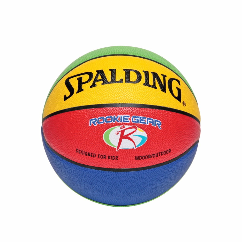 Spalding 1321037 Basketball Rookie Gear Multi Color 27.5 In.