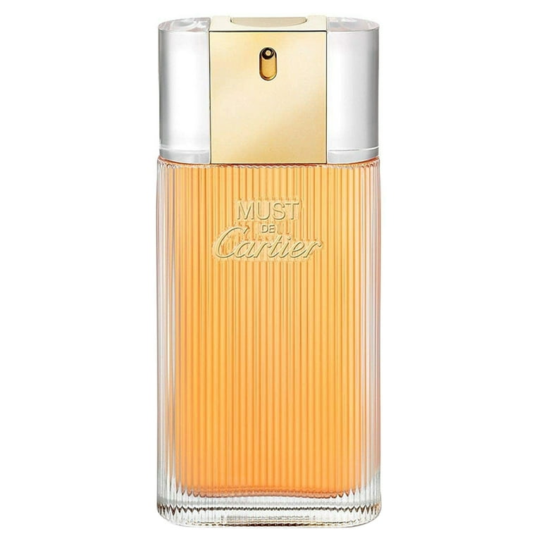 Cartier Must De Perfume Eau De Toilette Spray 3.3 Oz 100 Ml Walmart