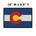 thumbnail image 2 of Colorado Flag Embroidered Iron-on Patch, 2 of 2