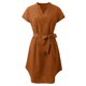 thumbnail image 3 of Vestidos Para Mujer Verano Vestido Casual Liso de Mujer Vestido de Manga Corta Con Cuello En V Vestido Casual Suelto, 3 of 3