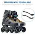 thumbnail image 5 of TABLZONE 3Sets Professional Roller Skates Buckle Strap Black PVC Tool Free Installation Accessory, 5 of 5