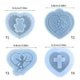thumbnail image 5 of Sinyiin Silicone Pendant Mold Heart Shape Hand-Making Jewelry Tools Keychain Decorations, 5 of 16