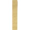 thumbnail image 4 of 2"W x 4"D x 12"H Thin Olympic Rough Cedar Woodgrain TimberThane Corbel, Primed Tan, 4 of 6