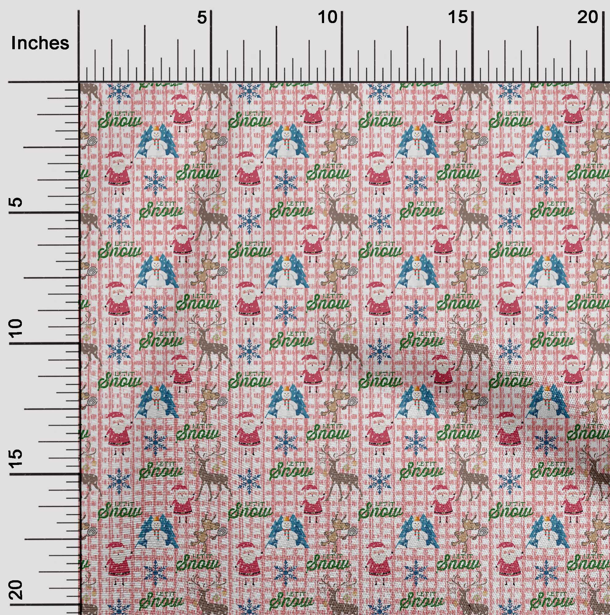 oneOone Cotton Poplin Twill Froly Fabric Christmas Christmas Quilting Supplies Print Sewing Fabric By The Yard 56 Inch Wide