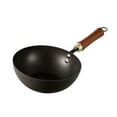thumbnail image 5 of deevoka Iron Wok Induction Cooker Boiling Chinese Wok for Camping Kitchen Restaurant 28CM, 5 of 9
