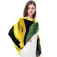 thumbnail image 4 of Banana Chiffon Hair Scarf for Women, Lightweight Breathable Silk Scarf, 180*73 inches, Head Wrap for Summer and Fall Fashion, 4 of 6