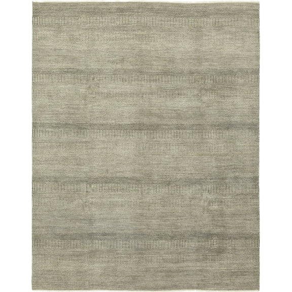 Solo Rugs One-of-a-kind Modern Hand-knotted Area Rug 6' x 9'