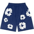 thumbnail image 3 of Men's Denim Tears Summer Short Sleeve Clothing Set Blue Blue, 3 of 4
