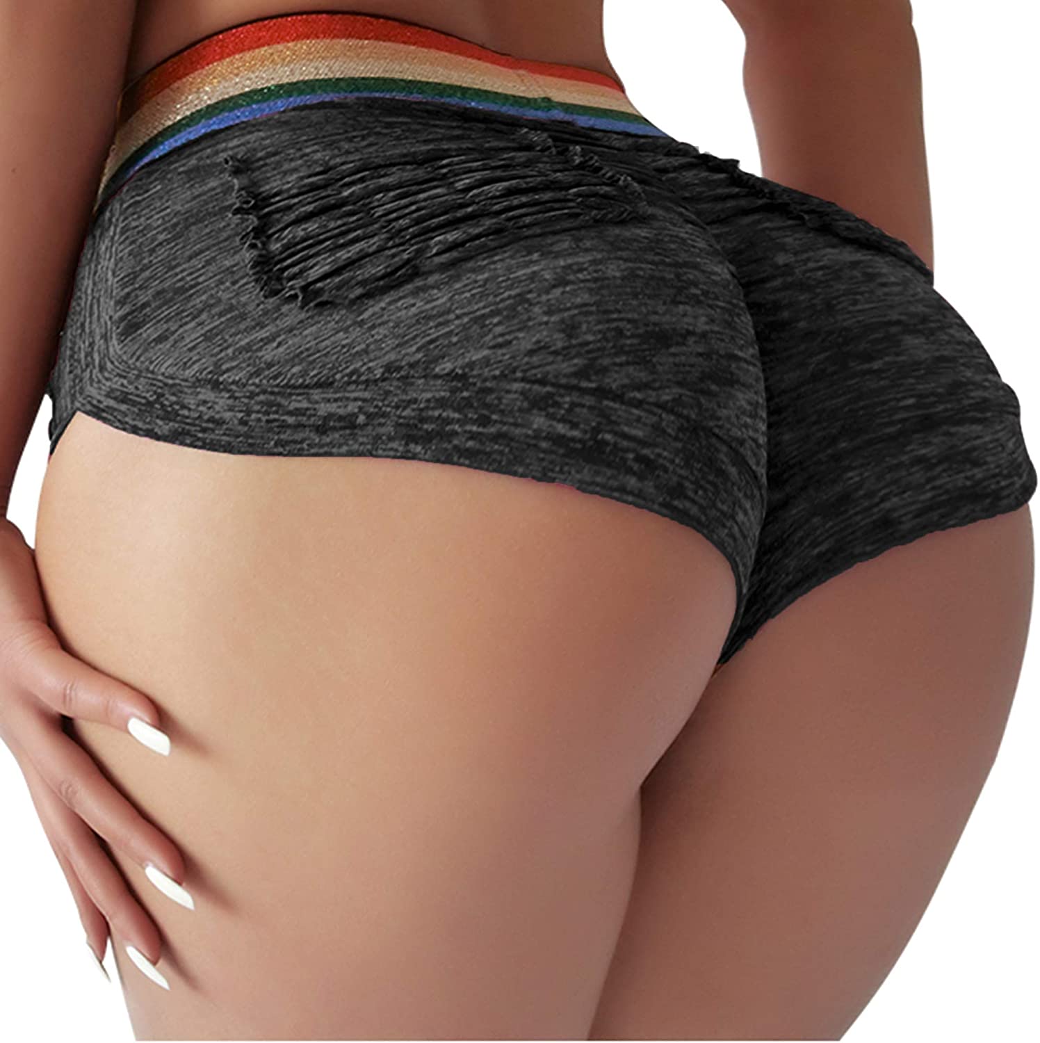 Women's Butt Lifting Yoga Shorts High 