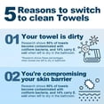 thumbnail image 5 of Feel Cosy Disposable Face Towels, XL, 200 Count, 4 Pack, Ultra Soft & Eco-Friendly for Makeup Removal and Skincare, 5 of 5
