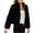 Black, variant on Coats for Women Long Sleeve Zipper Solid Color Casual Jacket Cardigan Coat,Womens Coats Plus Size Black XXXL