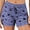 Bright Blue, variant on ValueVibe Athletic Shorts for Women with Pockets Drawstring Elastic Workout Shorts Star Print Summer Casual Shorts, Light Gray XL