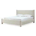 thumbnail image 5 of Modus Furniture Burke Upholstered Platform Bed in Cottage Cheese Boucle, 5 of 9