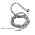WINDLAND MultiPurpose Bendable Snake Necklace Party Jewelry Flexible