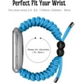 thumbnail image 3 of REQO Compatible with Fitbit Versa 2 Bands, Woven Nylon Friendship Rope Outdoor Survival Weave Adjustable Replacement Straps Wristbands Accessories for Versa Lite,Versa 2,SE, 3 of 7