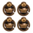 thumbnail image 3 of Rivets à Tête Ronde, Exécution Exquise Haute Brillance 200 Ensembles Rivets en Cuir Résistant pour Chaussures Bronze, 3 of 8