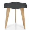thumbnail image 2 of Furniture of America Bok Moderne Chic Table d'Appoint à Plateau en Métal Gris, 2 of 7