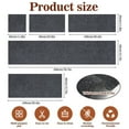thumbnail image 3 of Scratching Trimmable Cat Scratch Mat pad Self-Adhesive Cat Scratching Post Carpet Covered Cat Tree Shelves Replacement Parts cat Furniture Protector for Couch Wall, 3 of 7