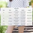 thumbnail image 3 of qelini Maternity Jean Shorts Plus Size for Women Cuffed Hem Pocket Belly Support Breathable Comfort Pregnancy Bottoms, 3 of 7