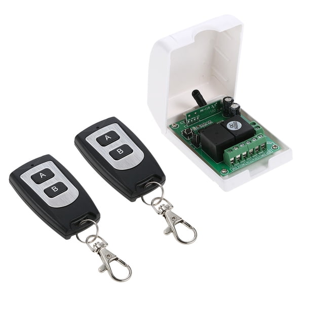 Smart Home 433Mhz RF DC 12V 2CH Código de aprendizaje inalámbrico