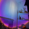 thumbnail image 4 of Luz ambiental para decoración de dormitorio, proyector de lámpara de puesta de sol con rotación de 360 grados, efectos de hora dorada para fotografía y fiesta, funcionamiento inalámbrico portátil, 4 of 5