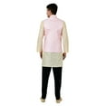 thumbnail image 5 of Sonakshi Fashion Men's Brocade Waistcoat Bandhgala Festive Jacquard Nehru Jacket, 5 of 6