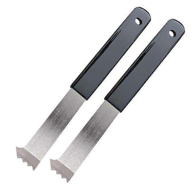 2-Pack Heavy-Duty Paver Puller & Extractor Tool - Steel Paver Lifter with Micro-Type Teeth & Gripper