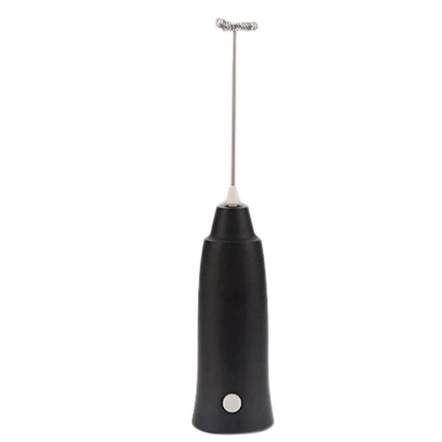 Handheld Mixer Milk Frother Automatic Electric Beverage Drink Foamer Cream Whisk Cooking Stirrer Coffee Egg Beater,Black