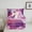 Fuchsia, variant on Feelyou Funny Black Cat Queen Comforter Set for Teens, Kawaii Kitten Animal Bedding Sets, Cartoon Theme Reversible Bedding Comforter Set, Microfiber Bedroom Decor, 3pcs