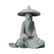 thumbnail image 2 of Accesorios de adorno de escultura de resina de pescador tradicional pa , duraderos pa sala de Yoga con detalles de apiencia texturizada, Delgada Colco Estatua al aire libre, 2 of 8