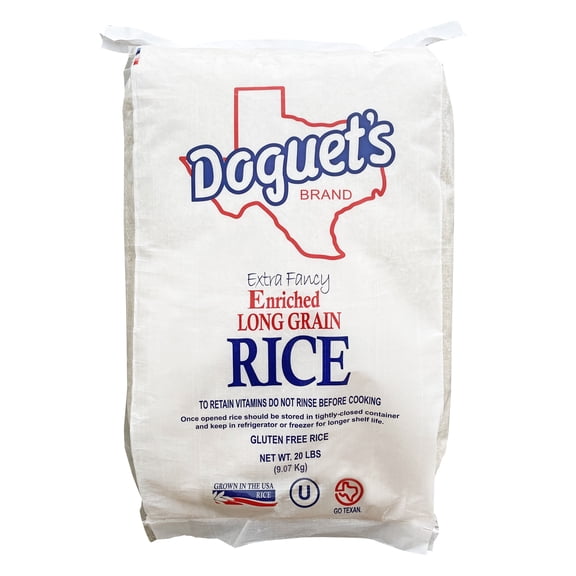 Extra Fancy Long Grain White Rice 20lb.
