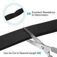 thumbnail image 4 of Uxcell Weather Stripping for Doors, 1 Roll 1-3/16" W x 3/8" T Foam Seal Tape Insulation Strip Black(6.56 Ft Length), 4 of 5