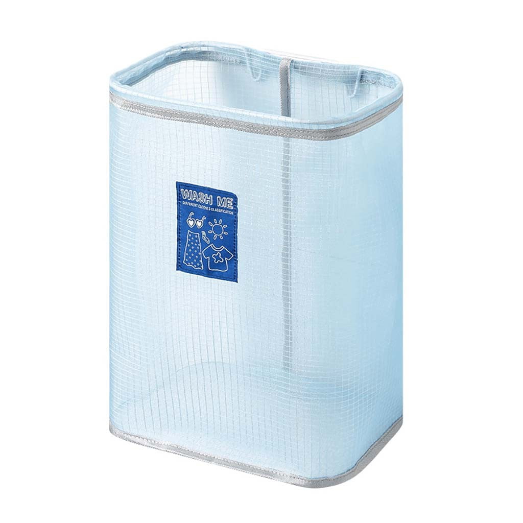 Pop Hamper Laundry Basket Toy Clothes Storage Bin Mesh Washing Storage Nylon GA 