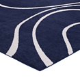 thumbnail image 5 of Modern Contemporary Urban Design Living Lounge Room Area Rug Runner Floor Carpet, Fabric, Multi Navy Blue, 5 of 6