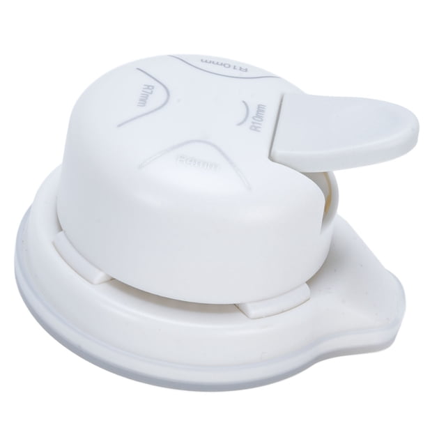 Perforadora Redondeadora De Esquinas, Versátil Ahorro De Mano De Obra 4 En 1 Perforadora Redondeadora De Esquinas De Papel Mini De Palanca ABS Para Hacer álbumes De