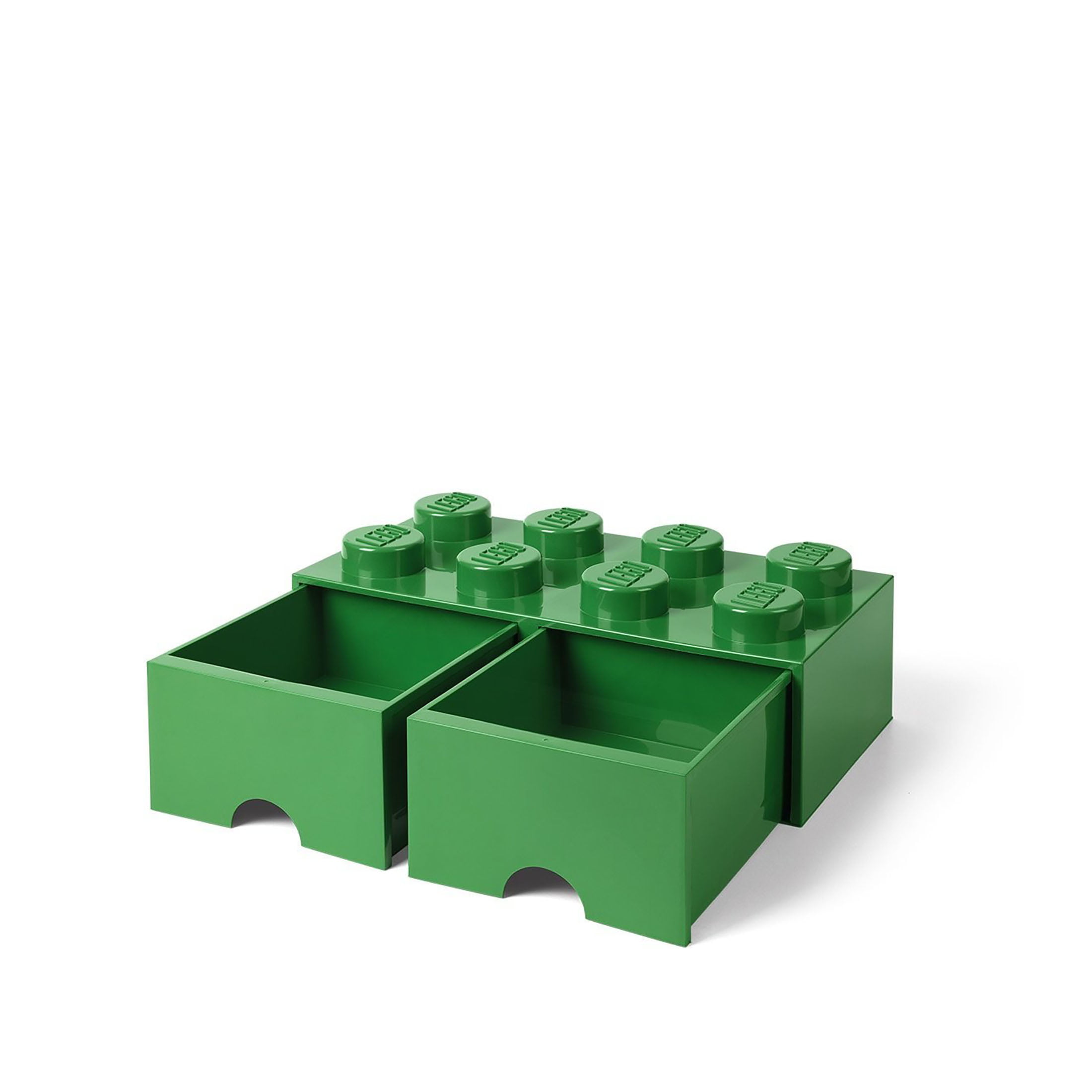LEGO Aqua Light Blue Caja de Almacenamiento Brick 8 DIF