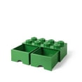 thumbnail image 5 of LEGO Plastic Storage 8 Brick with 2 Drawers - Dark Green, Chidren 3 Years and up, 5 of 6