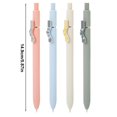 thumbnail image 3 of Back to school Cat Pens 4Pcs 0.5mm Point Smooth Writing Pens High End Ballpoint For Journaling Note Taking Cat Lover For Women 2ml, 3 of 8