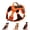 Orange, variant on Multi-Function Dog Harness, No Pull Dog Vest Harness with Velcro Name Patch Panel, Thickened Control Handle, Lockable Buckle and Reflective Trims for Medium Large Dogs, Orange, M