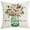 Style#D, variant on Spring Pillow Covers, Set of 4 Pillow Covers, Spring Summer Farmhouse Outdoor Pillow Covers Green Garden Linen Cushion Case for Home Decor