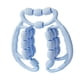 thumbnail image 4 of Rodillo de masaje para piernas. Pinzas circulares para piernas. El ejercicio aumenta la flexibilidad de los muslos. Azul, 4 of 9