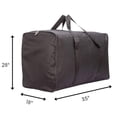 thumbnail image 7 of Square Cargo Travel Duffle Bag Bolsa Maleta de Lona, Cap Luggage Tote (35 inch), 7 of 7
