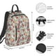 thumbnail image 2 of Balery Roses Mixed Zebra Mochila Ligera para Hombres y Mujeres – Resistente y Impermeable, Ideal para la Escuela, el Trabajo, los Viajes y el Uso Diario, 2 of 7
