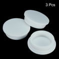 thumbnail image 2 of Uxcell Silicone Rubber Hole Plug White Stopper for 50-51.3mm Hole 3 Pack, 2 of 5