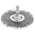 thumbnail image 2 of HART 6-Piece Assorted Hex Shank Wire Wheel Brush Set, 2 of 8