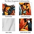 thumbnail image 4 of luoweisi Men's Beach Shorts Quick Dry Swim Trunks with Mesh Lining Thanksgiving Turkey S, 4 of 5