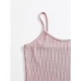 thumbnail image 3 of Conjunto de pijama de 3 piezas para mujer, camiseta de punto acanalado, pantalones cortos, ropa de dormir suave con bata y cárdigan, 3 of 5