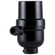 General Electric 3-Way Lamp Socket, Black Finish ? 18275